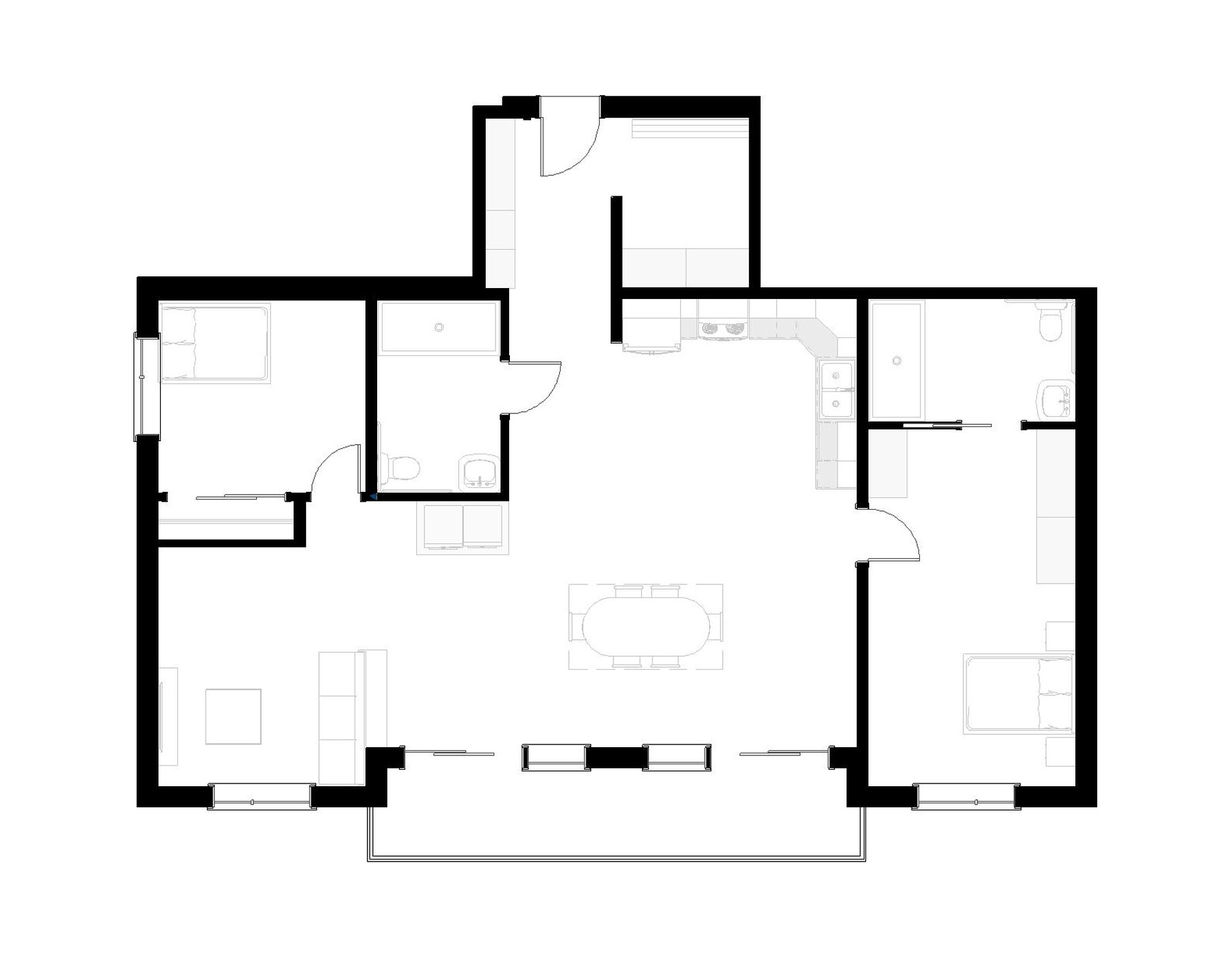 Community home layout F